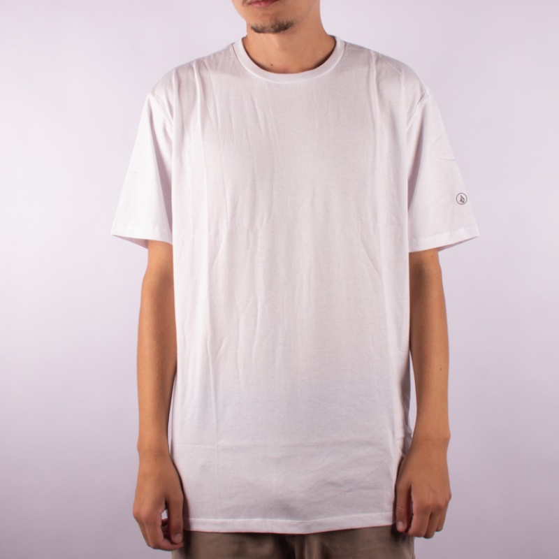 Camiseta Volcom Solid Stone Branco